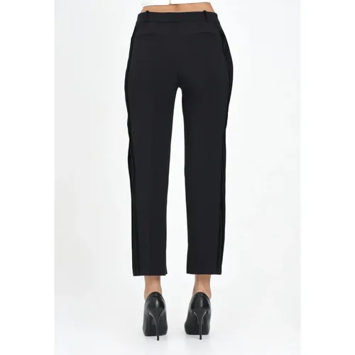 Cropped Trousers - Elisabetta Franchi - Modalova