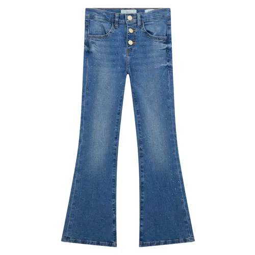 Flare Stretch Rhinestone Jeans - Guess - Modalova