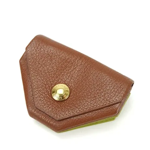 Pre-owned Leather wallets - Hermès Vintage - Modalova