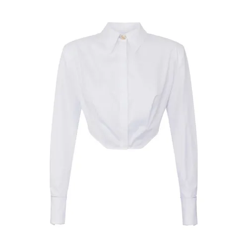 White Shirt Elegant Style - Elisabetta Franchi - Modalova