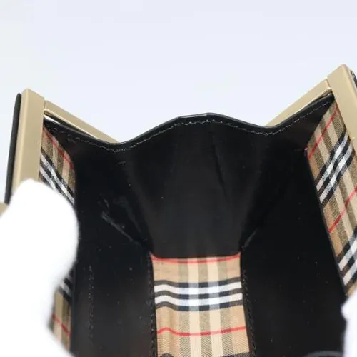 Pre-owned Leather Wallet - Burberry Vintage - Modalova