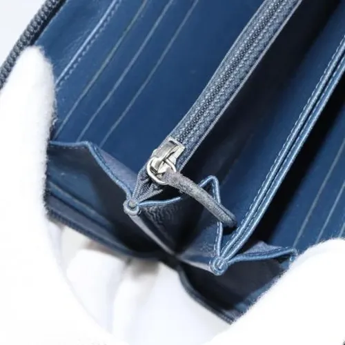 Pre-owned Leather Wallet - Chanel Vintage - Modalova