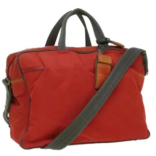 Pre-owned Vintage Nylon Weekend Bag - Prada Vintage - Modalova