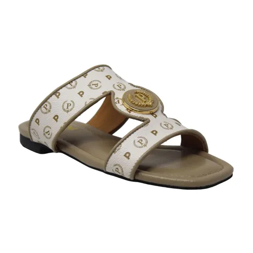 Stylish Summer Wedge Sandals - Pollini - Modalova