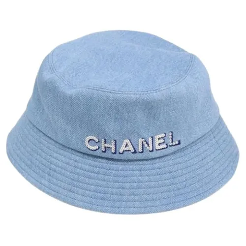 Pre-owned Denim Hat - Chanel Vintage - Modalova