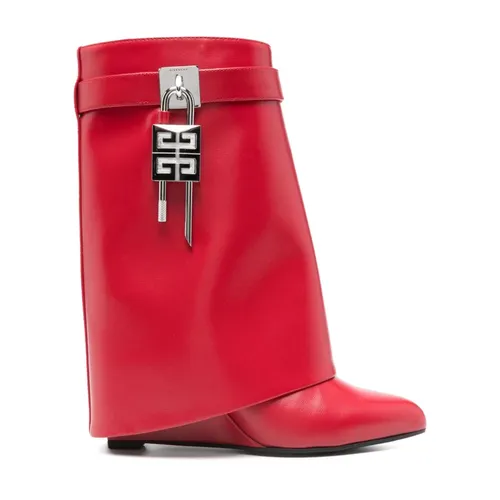 Shark Lock Ankle Boots - Givenchy - Modalova