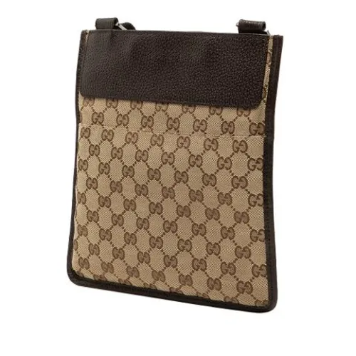 Pre-owned Canvas Crossbody Bag - Gucci Vintage - Modalova