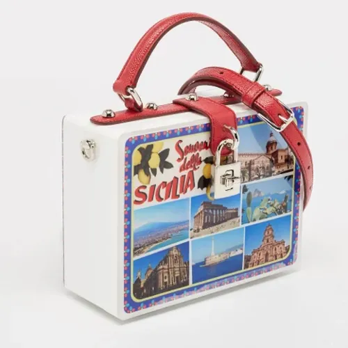 Pre-owned Acrylic Box Bag - Dolce & Gabbana Pre-owned - Modalova