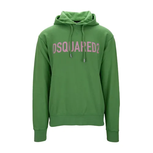Hooded Sweatshirt with Drawstring - Dsquared2 - Modalova