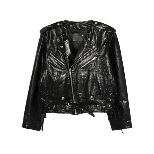 Leather Moto Jacket - R13 - Modalova