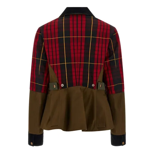 Tartan Ripstop Jacket - Alexander McQueen - Modalova