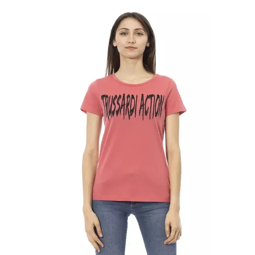Action Cotton T-Shirt - Trussardi - Modalova