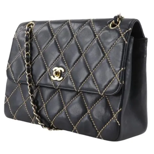 Pre-owned Leather Shoulder Bag - Chanel Vintage - Modalova