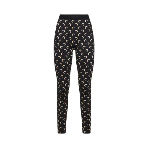 Moon Printed Leggings - Marine Serre - Modalova