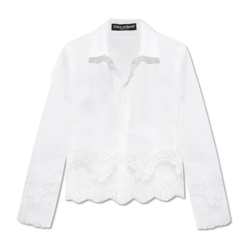 Cropped shirt - Dolce & Gabbana - Modalova
