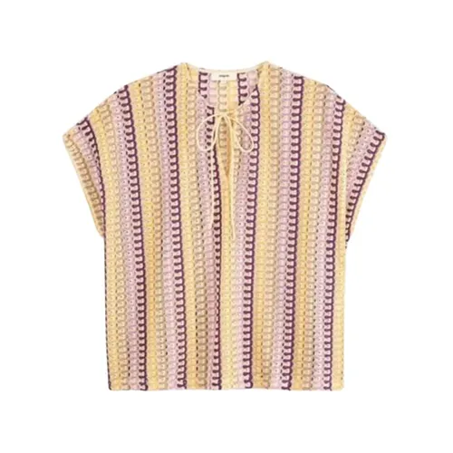 Top a rayas de ganchillo Latoya - Suncoo - Modalova