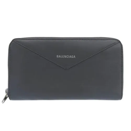 Pre-owned Leather Wallet - Balenciaga Vintage - Modalova
