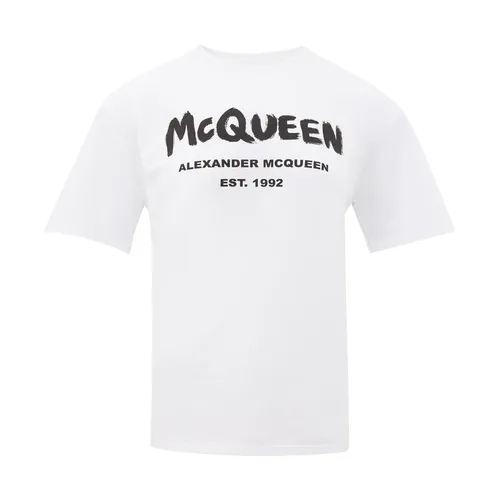 White Tee McQueen Style - Alexander McQueen - Modalova