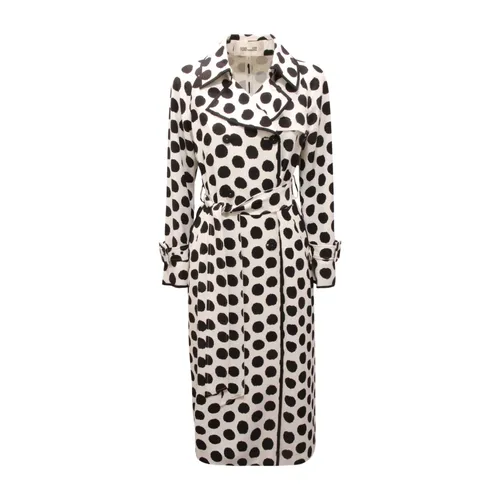 Double-Breasted Wool Jacket Abstract Dot - Diane Von Furstenberg - Modalova