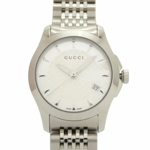 Reloj de acero inoxidable Pre-owned - Gucci Vintage - Modalova