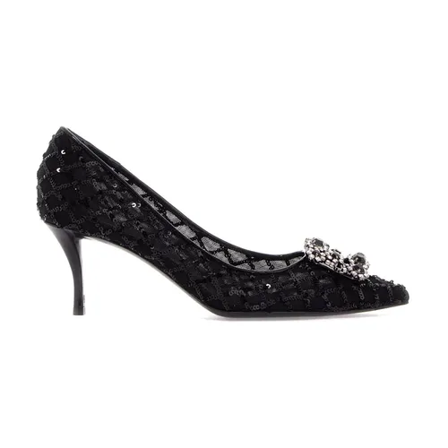Mesh Efflorescence Sequin Mesh Heels - Roger Vivier - Modalova