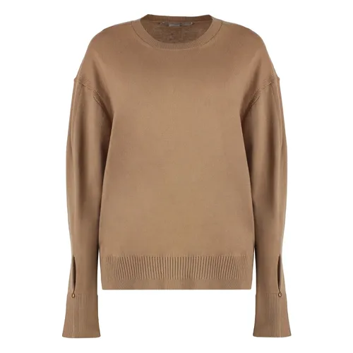 Crew-neck Wool Sweater - Stella McCartney - Modalova