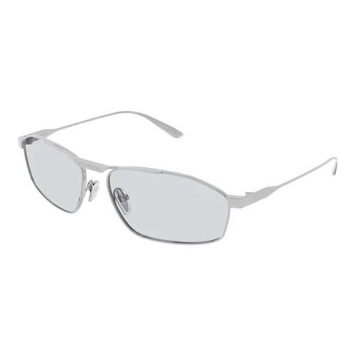 Silver/Grey Sunglasses - Balenciaga - Modalova