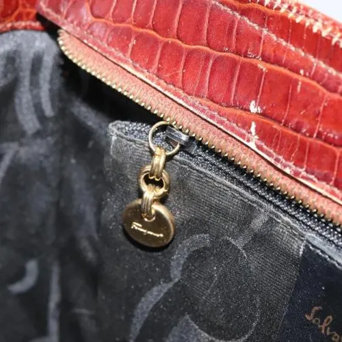 Pre-owned Leather Shoulder Bag - Salvatore Ferragamo Pre-owned - Modalova