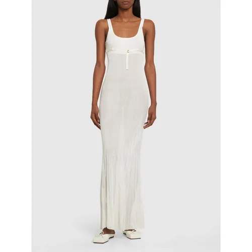 La Robe Maille Oranger - Jacquemus - Modalova