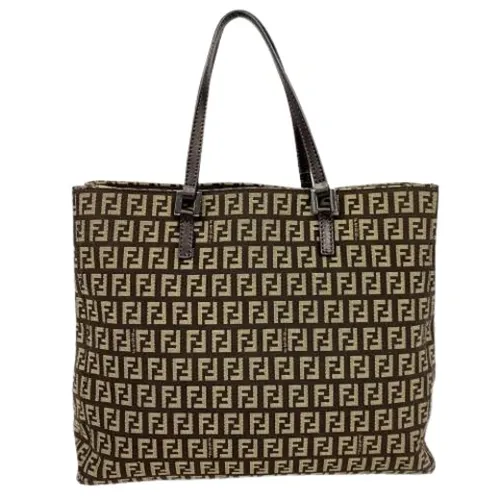 Pre-owned Canvas Tote Bag - Fendi Vintage - Modalova