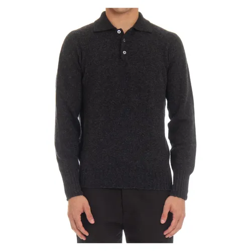 Jersey Polo Gris - Drumohr - Modalova