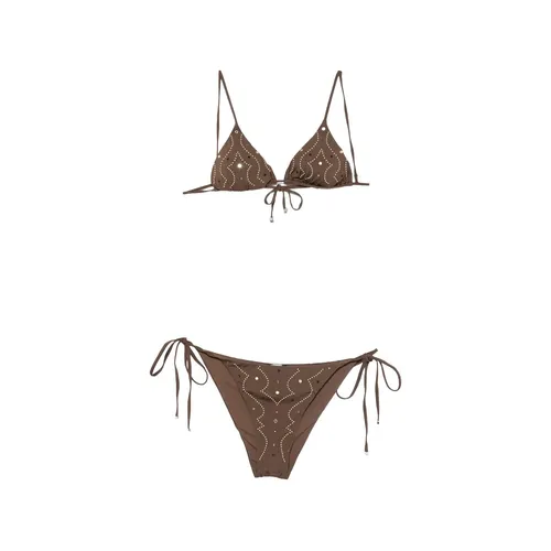 Triangle Bikini Set - Venuja - Modalova