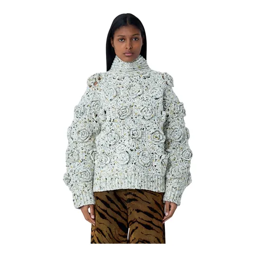 Crochet Sweater - Ganni - Modalova
