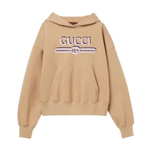 Interlocking G Web Print Sweater - Gucci - Modalova