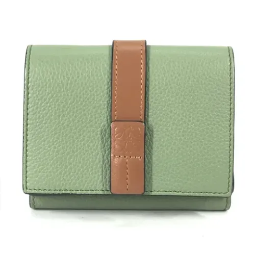 Pre-owned Leather wallets - Loewe Pre-owned - Modalova
