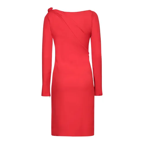 Shoulder Drape V-Neck Dress - JW Anderson - Modalova