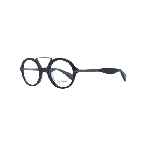 Gray Round Optical Frames - Yohji Yamamoto - Modalova