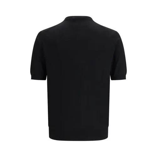 Fleece Wool T-Shirt with Premium Finish - Prada - Modalova