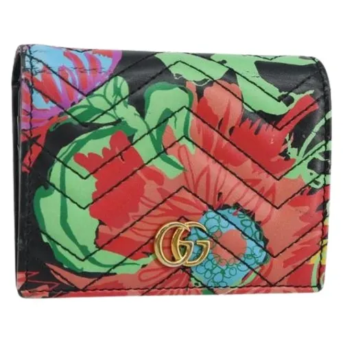 Pre-owned Leather Wallet - Gucci Vintage - Modalova