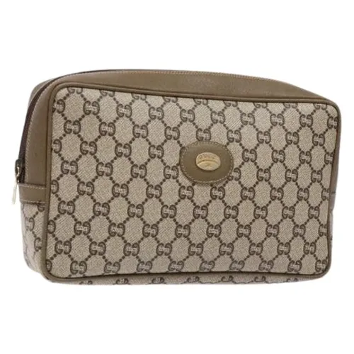 Pre-owned Canvas clutches - Gucci Vintage - Modalova