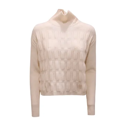 Wool Turtleneck Sweater Dolcevita Style - Herno - Modalova