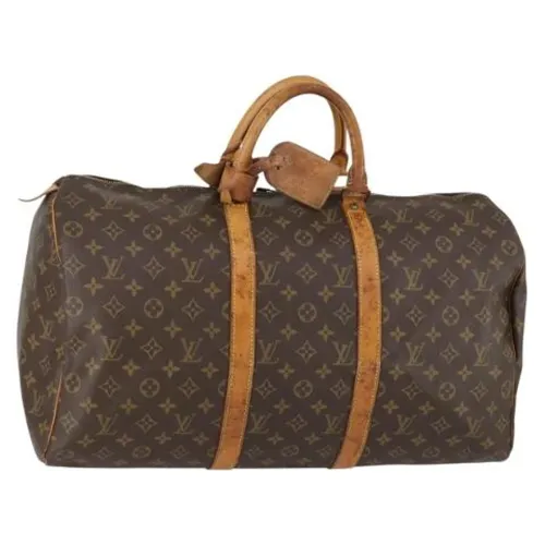 Pre-owned Canvas Weekend Bag - Louis Vuitton Vintage - Modalova