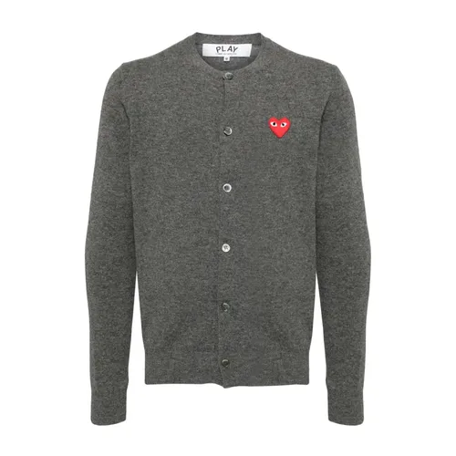 Wool Cardigan - Comme des Garçons Play - Modalova