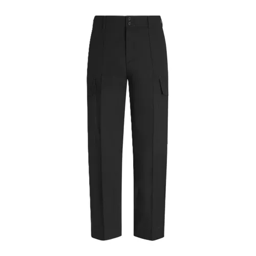 Black Cargo Pants - The Sailmaker - PT Torino - Modalova