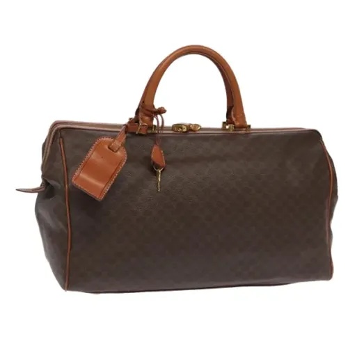 Pre-owned Vintage Macadam Boston Bag - Celine Vintage - Modalova