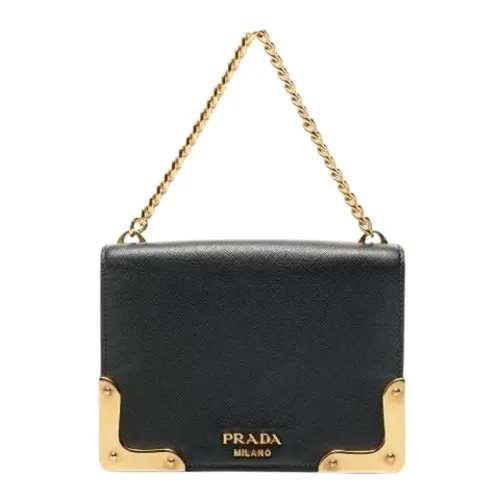 Pre-owned Leather Mini Bag - Prada Vintage - Modalova