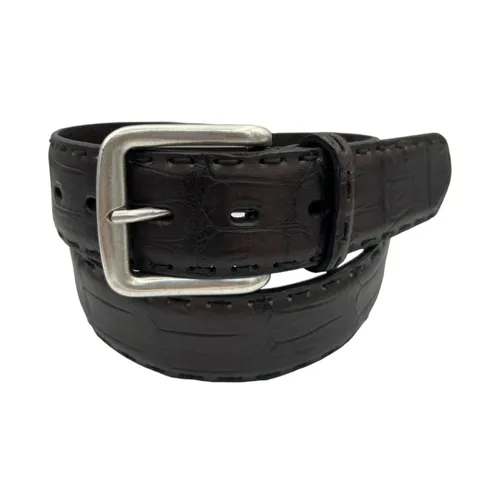 Hand-stitched Belt - Paolo Vitale - Modalova