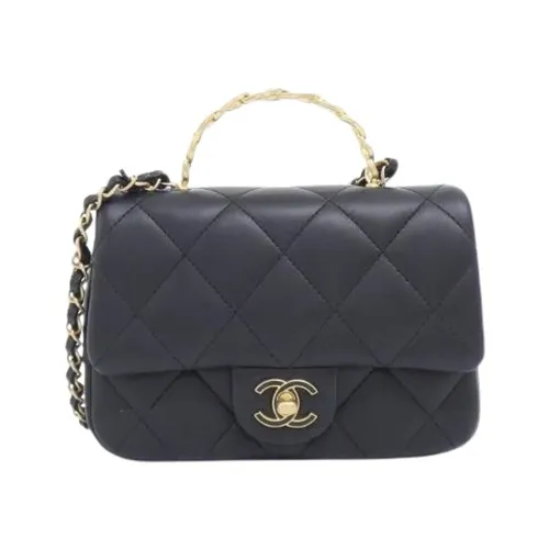 Pre-owned Leather Handbag - Chanel Vintage - Modalova