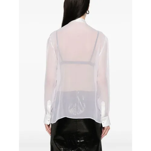 White Silk Shirt - Dolce & Gabbana - Modalova