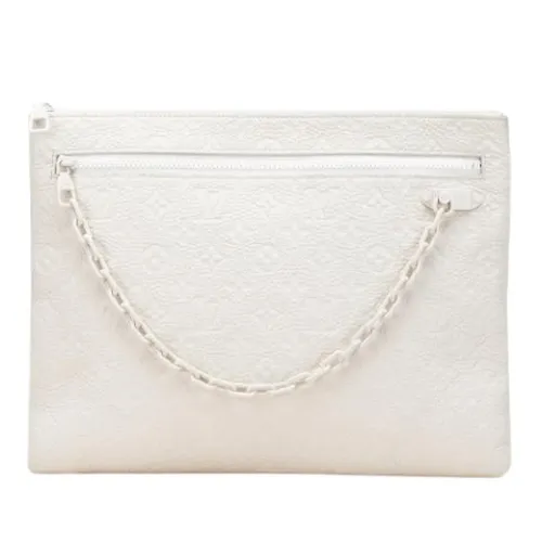Pre-owned Leather Clutch - Louis Vuitton Vintage - Modalova